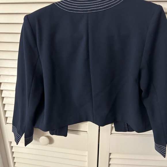 Tommy Hilfiger Blue Blazer Elegant Suit Jacket - Picture 2 of 2